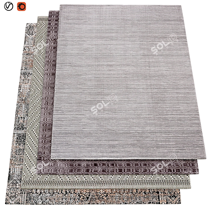 Luxury Collection Carpets | 200x300cm 3D model image 1