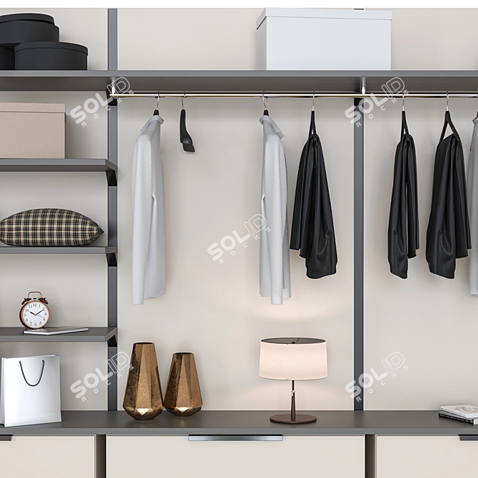 Modernized Edit Poly Cupboard 3D model image 3