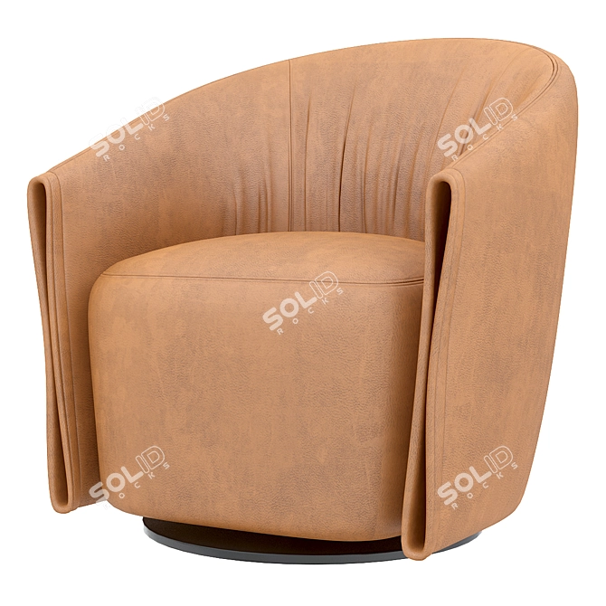 Light Luxury Sofa Chair | Modern and Elegant Design 3D model image 3