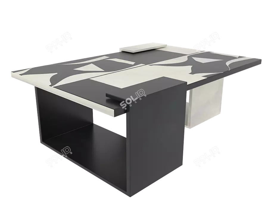 Elegant Vitalife Coffee Table 3D model image 1