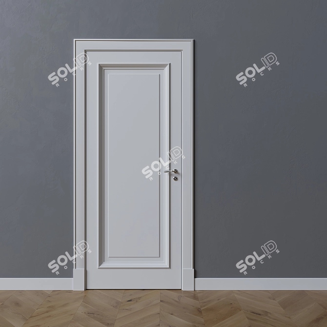 Vienna RD201: Elegant Door Design 3D model image 1