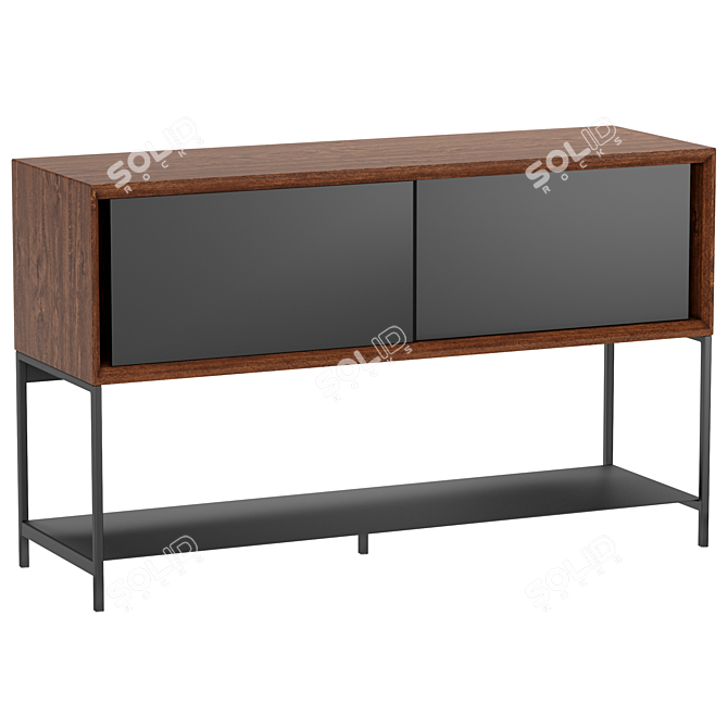 Sleek Mambo Buffet Suite 3D model image 1