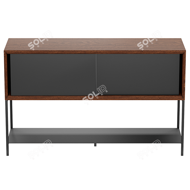 Sleek Mambo Buffet Suite 3D model image 2