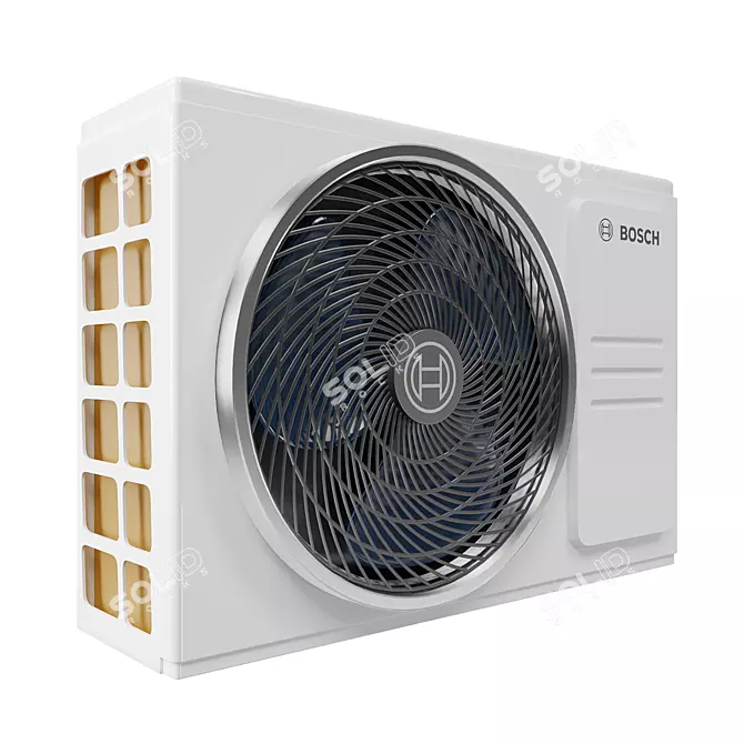 Bosch CL3000i: Smart Inverter Air Conditioner 3D model image 5