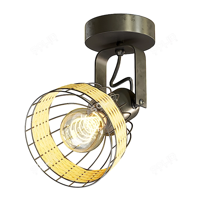 ANWICK 1 43324 Eglo Ceiling Light 3D model image 2