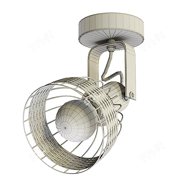 ANWICK 1 43324 Eglo Ceiling Light 3D model image 5