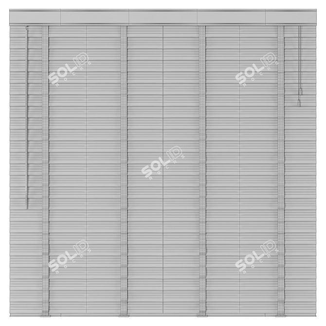 Sleek Venetian Blinds | NEXT | 120 cm 3D model image 6