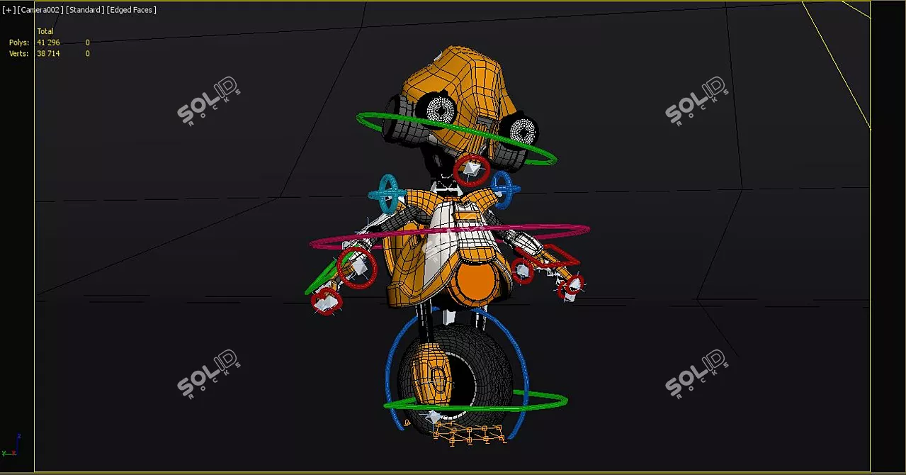 Adaptable  Robot Companion 3D model image 6