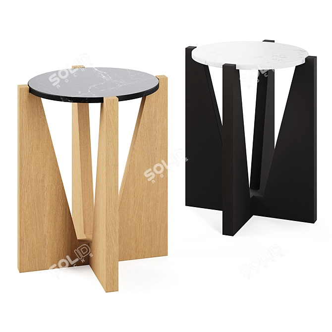 Sleek Miro Table - Modern Design 3D model image 1