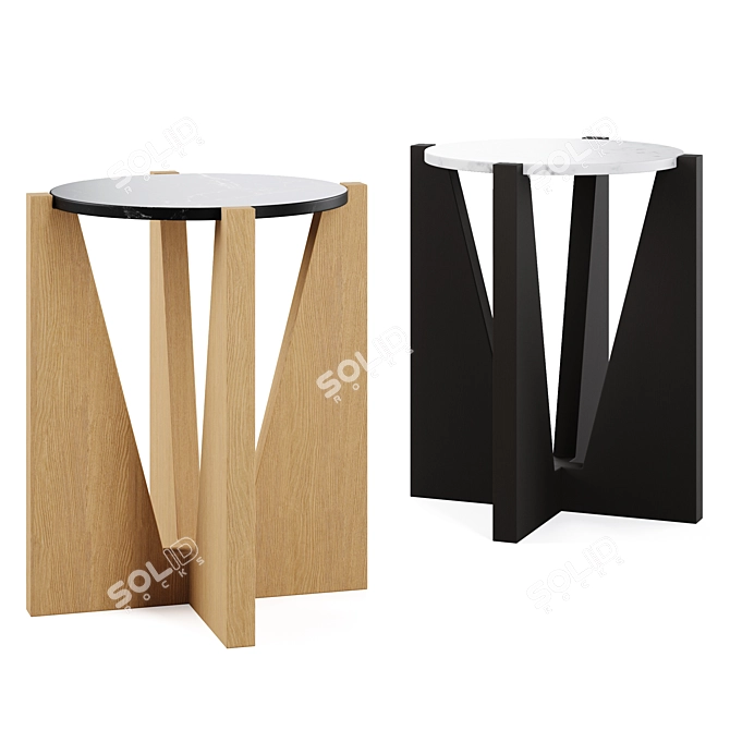 Sleek Miro Table - Modern Design 3D model image 2