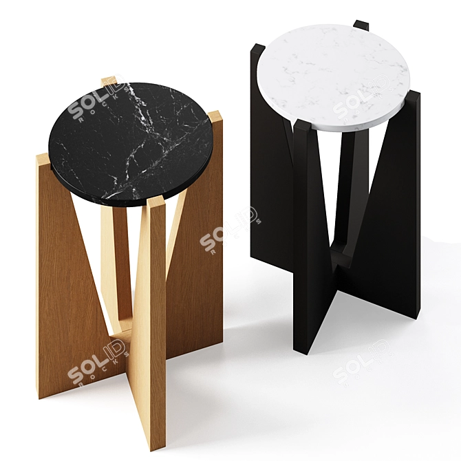 Sleek Miro Table - Modern Design 3D model image 3