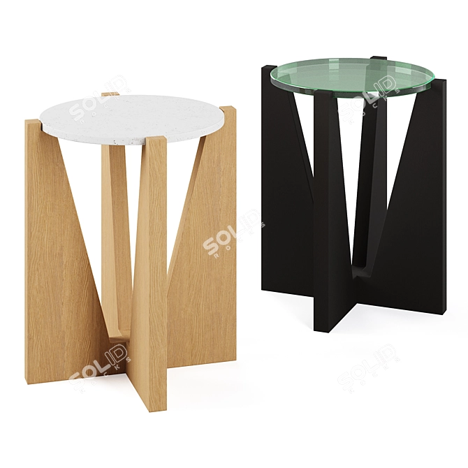 Sleek Miro Table - Modern Design 3D model image 5