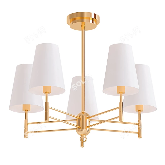 Modern Ceiling Chandelier Lumion 4436 3D model image 1