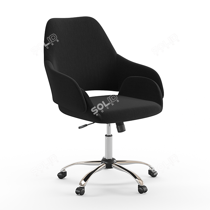 Modern Office Chair 3D model image 2