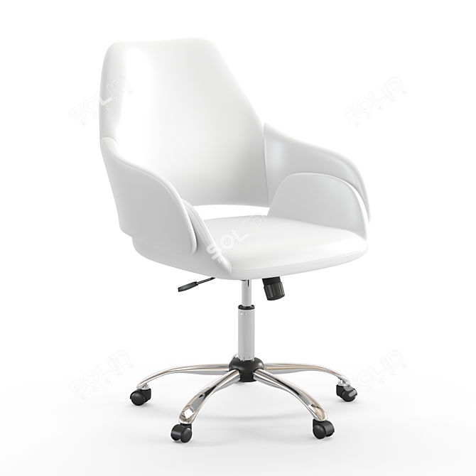 Modern Office Chair 3D model image 4