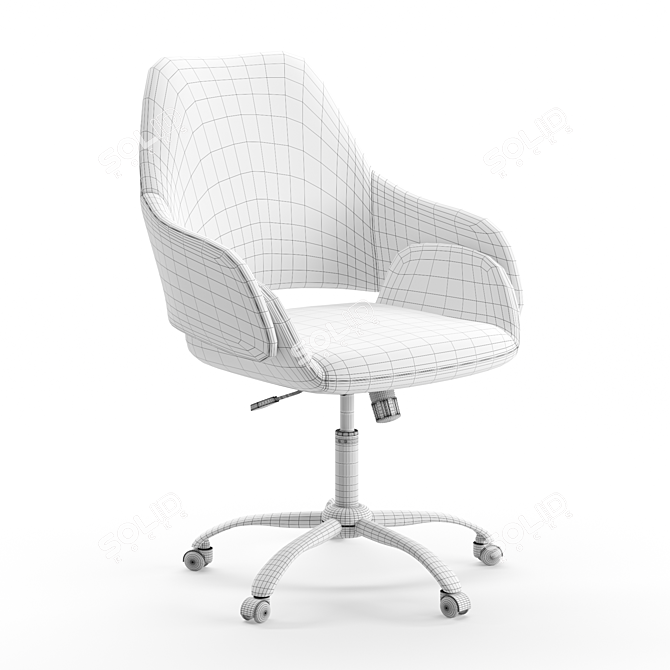 Modern Office Chair 3D model image 5