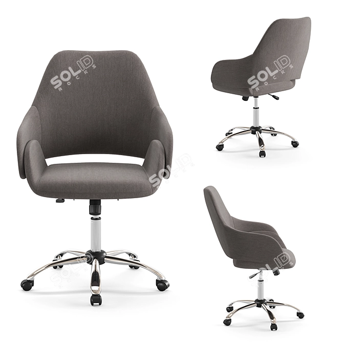 Modern Office Chair 3D model image 13