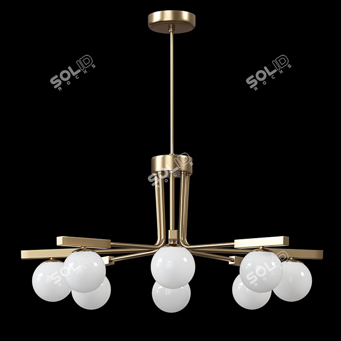 Minimalist Pendant Light 3D model image 1