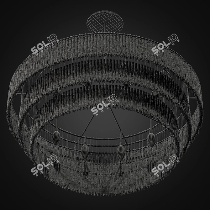 Sophisticated Modern Ceiling Lamp by Zagg 3D model image 3