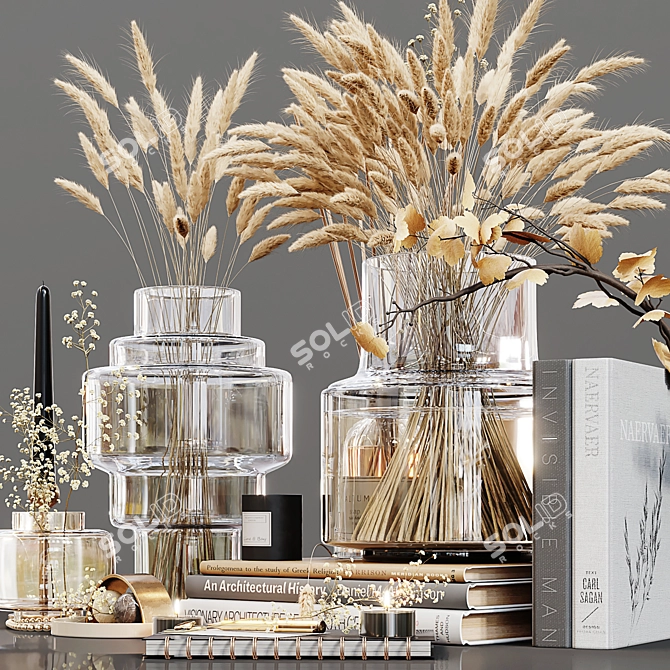 Elegant Decor Set 036: Detailed & High-Quality 3D model image 4