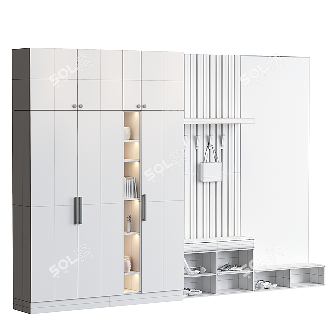  Hallway 21 - Versatile Modern Design 3D model image 4