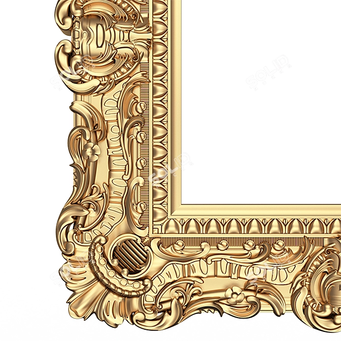 Elegant Frame Classic Design 3D model image 5