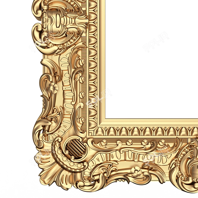 Elegant Frame Classic Design 3D model image 12