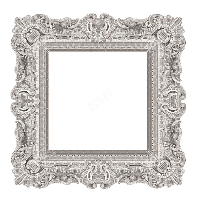 Elegant Frame Classic Design 3D model image 14