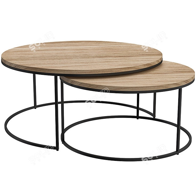 Modern Vova Coffee Tables 3D model image 1