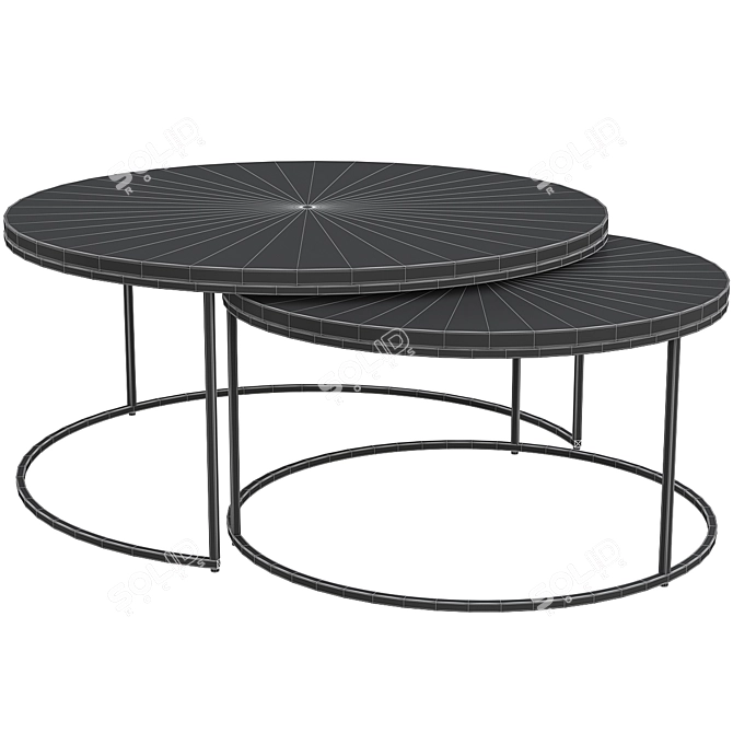 Modern Vova Coffee Tables 3D model image 2