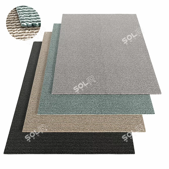 Isy R Dune - Premium Carpet 3D model image 1