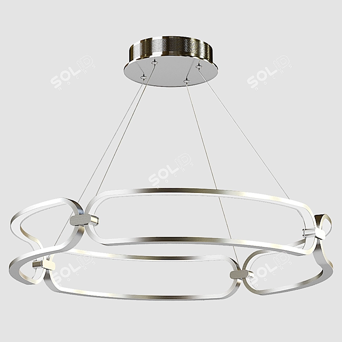 Maytoni Chain Pendant Lamp - MOD017PL-L50N 3D model image 2