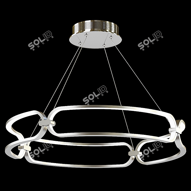 Maytoni Chain Pendant Lamp - MOD017PL-L50N 3D model image 3