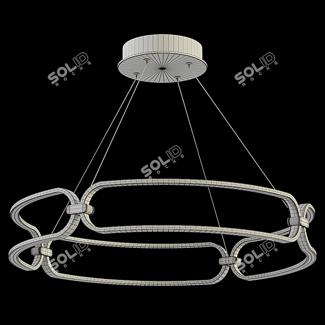 Maytoni Chain Pendant Lamp - MOD017PL-L50N 3D model image 4