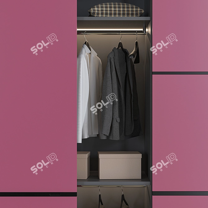 Convertible Edit Poly Cupboard 3D model image 3