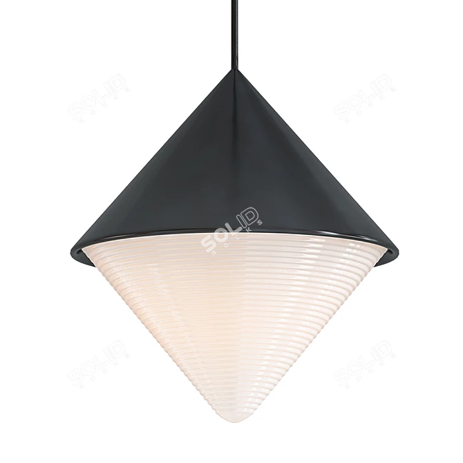 Sleek 2014 Cone Pendant 3D model image 1