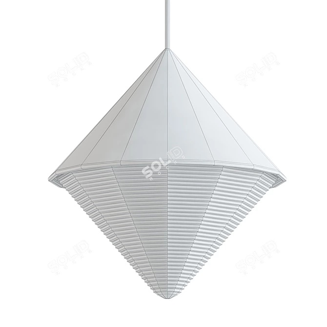 Sleek 2014 Cone Pendant 3D model image 2