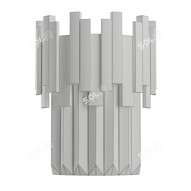 Elegant Maive Wall Lamp 3D model image 2