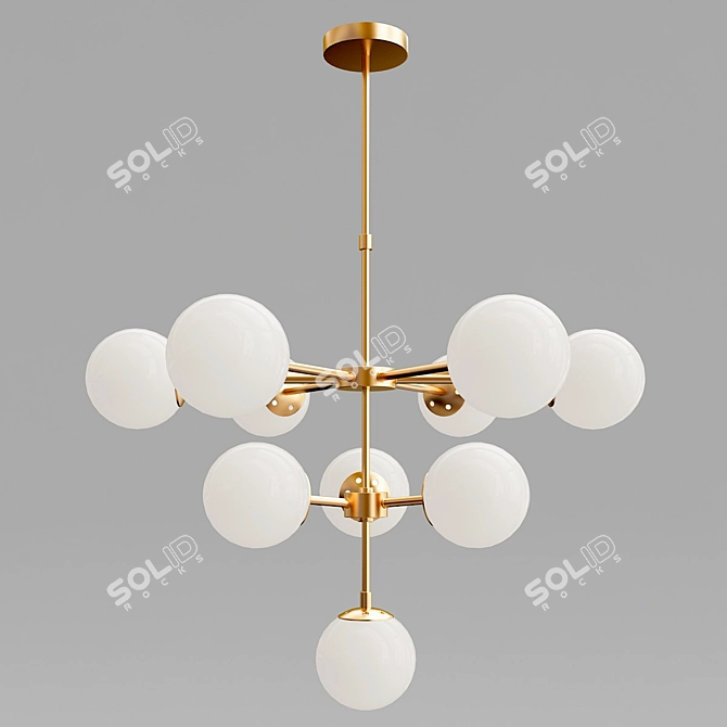 Romatti Furore Pendant Lamp 3D model image 4