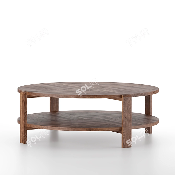 Sleek and Stylish: DEVON Coffee Table 3D model image 1