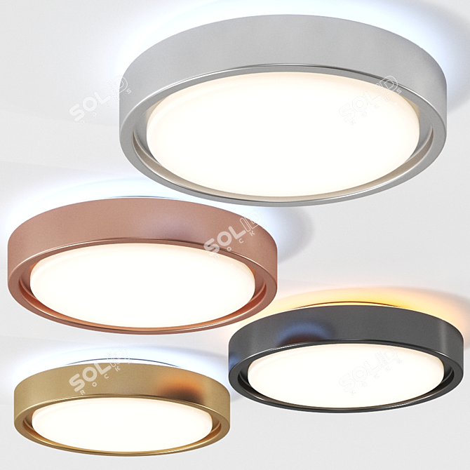 SmartMotion Ceiling Light: Mood Lighting, Motion Sensor 3D model image 1