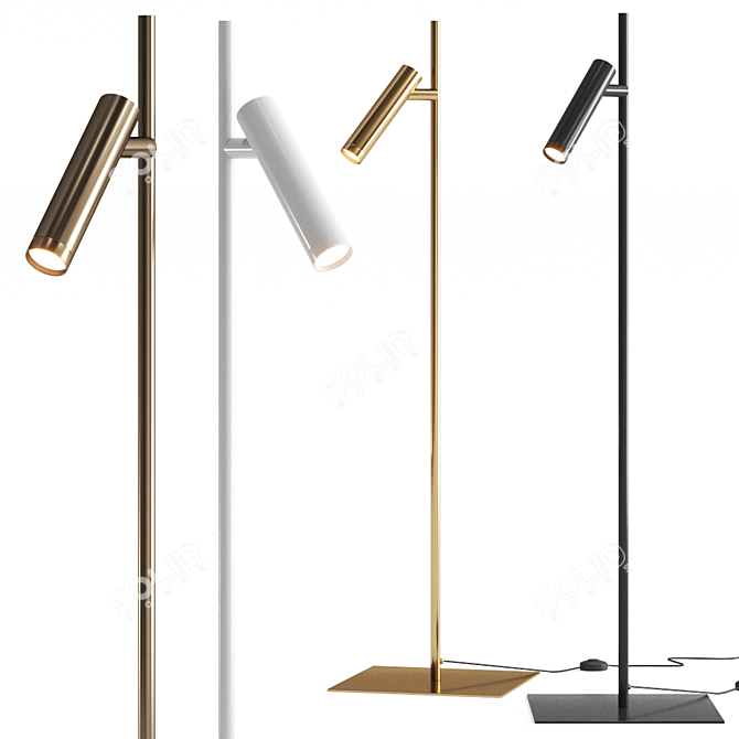 Luxcambra MANHATTAN P Floor Lamp: Stylish Lighting Solution 3D model image 1