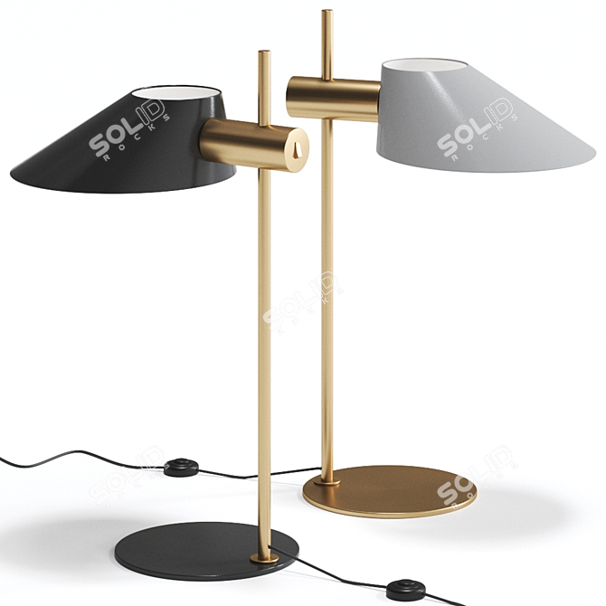 Cohen Table Lamp: Elegant Illumination Delivered 3D model image 1