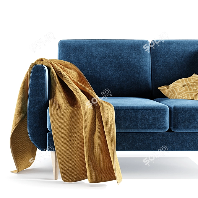 SMEDSTORP 2-Seater Sofa | 165x94x88 cm 3D model image 7