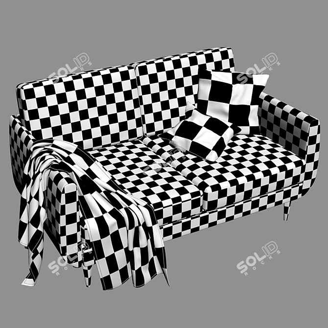 SMEDSTORP 2-Seater Sofa | 165x94x88 cm 3D model image 11