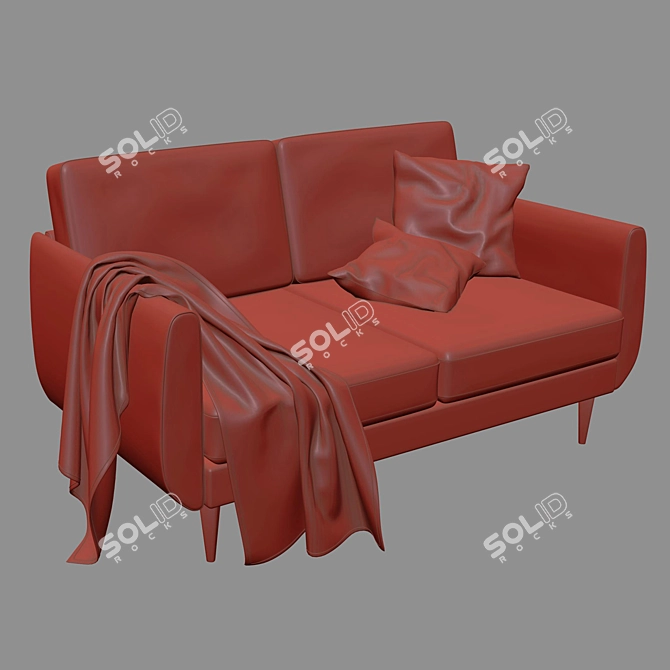 SMEDSTORP 2-Seater Sofa | 165x94x88 cm 3D model image 13