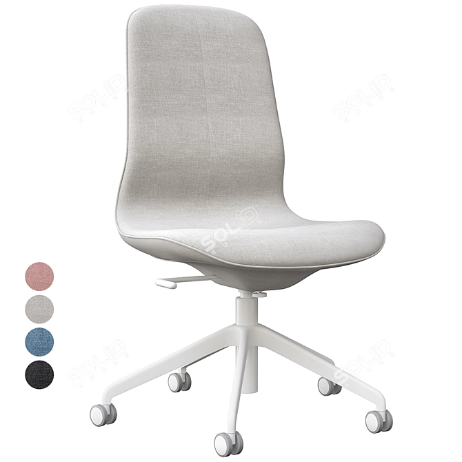 Ergonomic Office Chair: Långfjäll 2 3D model image 3