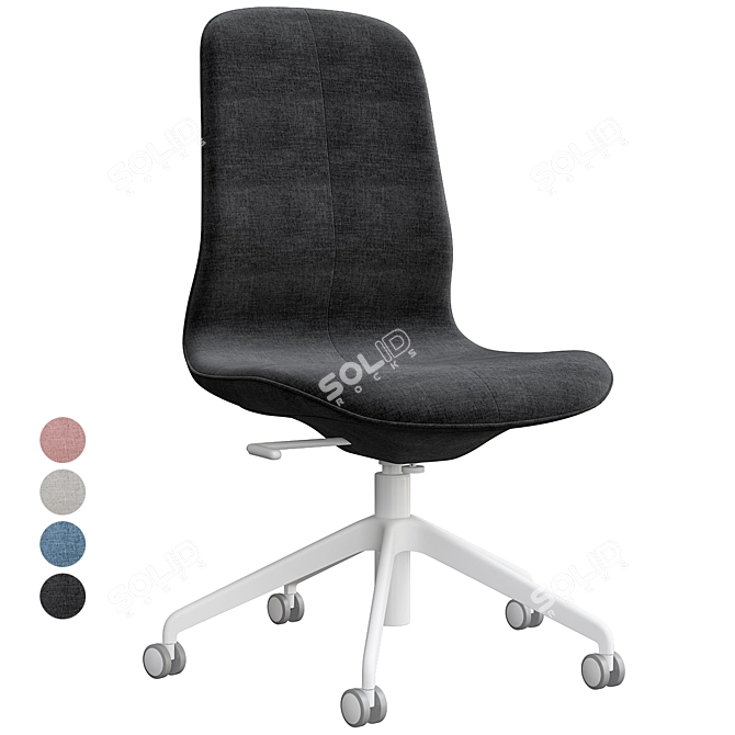 Ergonomic Office Chair: Långfjäll 2 3D model image 4