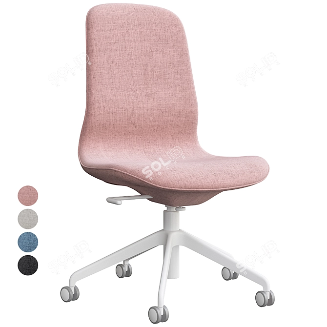 Ergonomic Office Chair: Långfjäll 2 3D model image 6