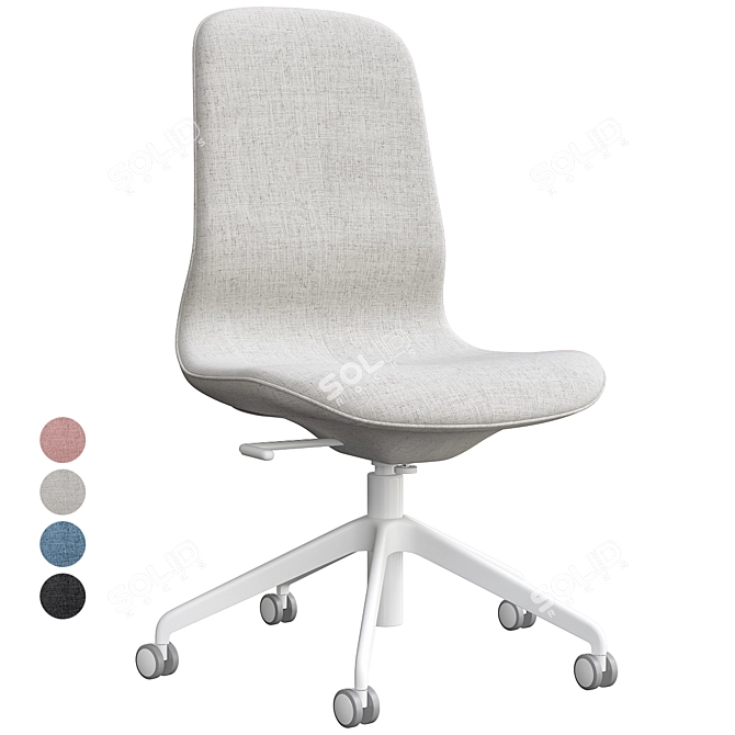 Ergonomic Office Chair: Långfjäll 2 3D model image 8